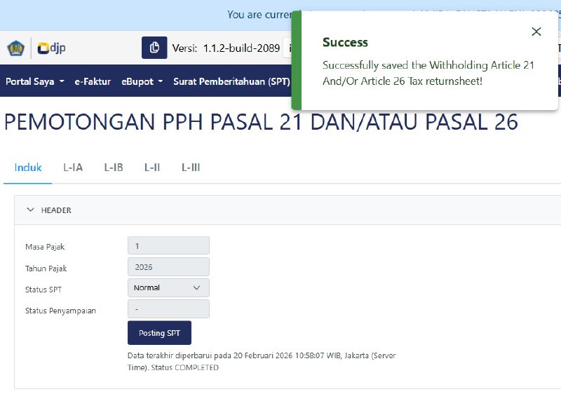 #InfoPenyelesaianKendala#SPTPPh21Atas kendala 