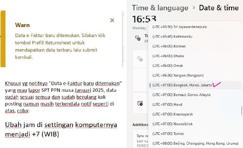 #solusisementara#sharingInfodariWP Setiap klik bayar dan lapor SPT PPN terkendala notif warning 